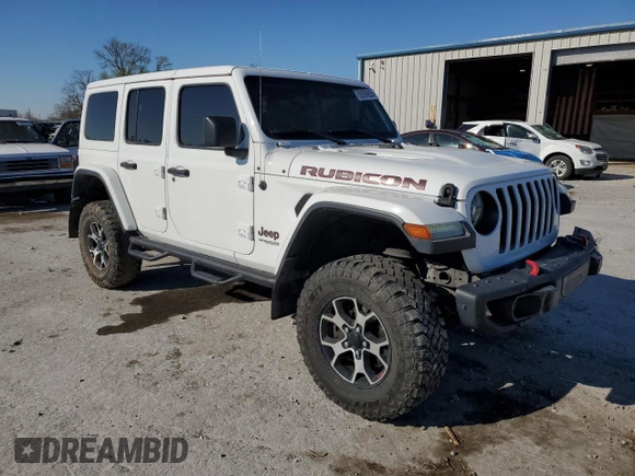 2018 Jeep Wrangler Unlimited Rubicon с VIN 1C4HJXFGXJW210780, выставлен на аукционе Copart как лот 50590655 с пробегом 98 416 миль миль и Списание • Salvage title. История ставок и продаж доступна на DreamBid. Изображение 4.