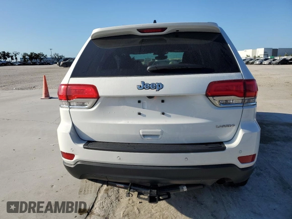 2017 Jeep Grand Cherokee Laredo with VIN 1C4RJEAG5HC916275, listed as a Copart auction lot 72469694 with 36,511 mi miles and Salvage Title. Bid and sale history available at carsss.com. Image 6.