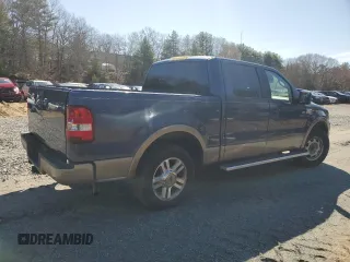 2005 Ford F-150 XLT with VIN 1FTPW12595FB58076, listed as a Copart auction lot 52642105 with 102,646 mi miles and Clean Title. Bid and sale history available at carsss.com. Image 3.