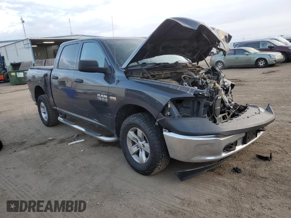 2015 Ram 1500 Tradesman with VIN 3C6RR7KT0FG631453, listed as a Copart auction lot 41441115 with 104,616 mi miles and Salvage title. Bid and sale history available at DreamBid. Image 4.
