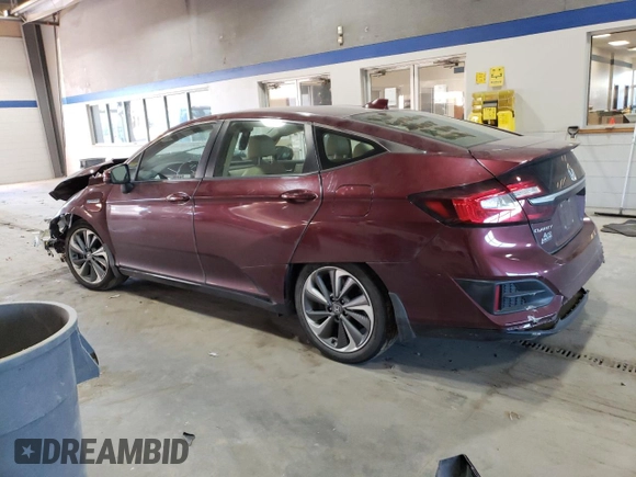 2018 Honda Clarity Touring with VIN JHMZC5F32JC016650, listed as a Copart auction lot 82589894 with Not Provided miles and Salvage Title. Bid and sale history available at DreamBid. Image 2.