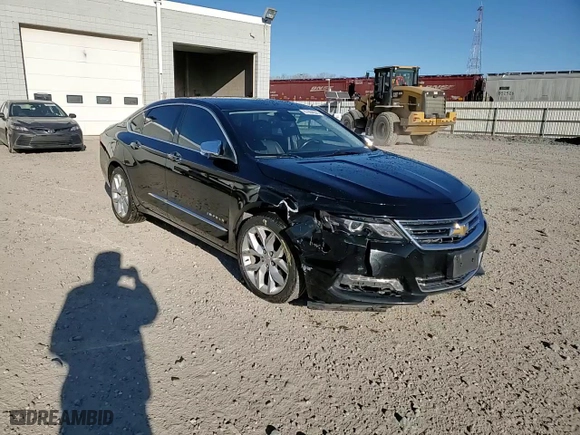 2017 Chevrolet Impala Premier with VIN 2G1145S34H9146988, listed as a Copart auction lot 87604635 with 107,765 mi miles and Salvage Title. Bid and sale history available at carsss.com. Image 11.