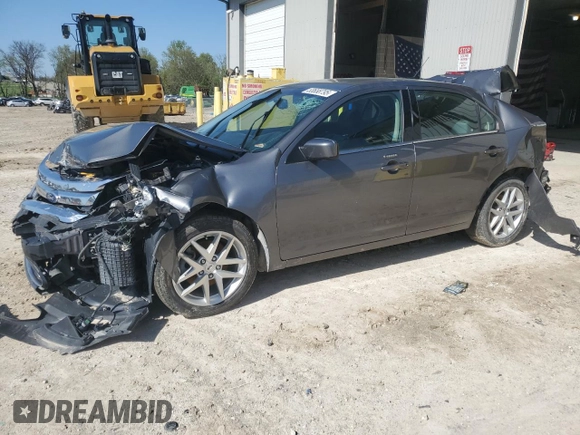 2012 Ford Fusion SEL with VIN 3FAHP0JA9CR392959, listed as a Copart auction lot 53688795 with 181,575 mi miles and Salvage Title. Bid and sale history available at DreamBid. Image 1.