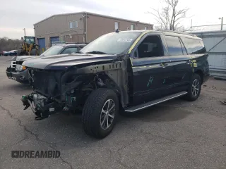 2018 Ford Expedition Max XLT with VIN 1FMJK1JT3JEA14178, listed as a Copart auction lot 43643705 with 82,502 mi miles and Salvage Title. Bid and sale history available at DreamBid. Image 1.