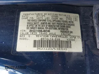 2009 Nissan Versa 1.6 z VIN 3N1CC11E69L483145, wystawiony jako IAAI lot #42240252 z przebiegiem 136 776 mil mil oraz . Historia ofert i sprzedaży dostępna na DreamBid. Obrazek 9.