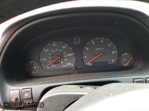 1998 Subaru Legacy GT with VIN 4S3BK6750W7320376, listed as a Copart auction lot 58223125 with 127,481 mi miles and Salvage title. Bid and sale history available at DreamBid. Image 9.