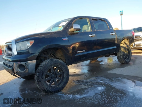 2012 Toyota Tundra 4WD Truck LTD with VIN 5TFHW5F13CX224454, listed as a IAAI auction lot 41176337 with 1 mi miles. Bid and sale history available at carsss.com. Image 2.