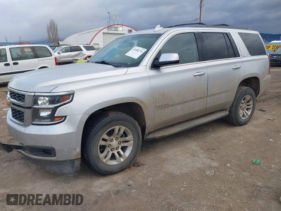 2019 Chevrolet Tahoe LT with VIN 1GNSKBKC7KR175468, listed as a IAAI auction lot 41680274 with 159,155 mi miles and . Bid and sale history available at DreamBid. Image 18.