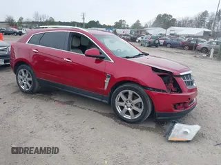 2012 Cadillac SRX Premium Collection with VIN 3GYFNFE31CS659343, listed as a IAAI auction lot 41735226 with 207,983 mi miles. Bid and sale history available at carsss.com. Image 1.