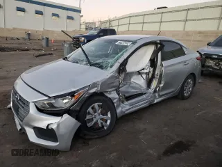 2018 Hyundai Accent SE with VIN 3KPC24A31JE015414, listed as a Copart auction lot 47046045 with 0 mi miles and Salvage Title. Bid and sale history available at carsss.com. Image 1.