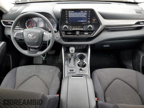 2020 Toyota Highlander LE with VIN 5TDBZRBH6LS014332, listed as a Copart auction lot 42449695 with 52,776 mi miles and Clean title. Bid and sale history available at DreamBid. Image 8.