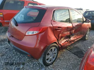 2014 Mazda 2 Sport with VIN JM1DE1KZ5E0186789, listed as a Copart auction lot 70519794 with 106,127 mi miles and Salvage Title. Bid and sale history available at carsss.com. Image 3.