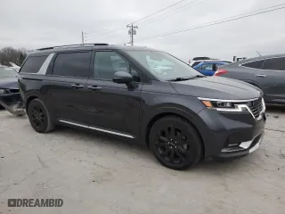 2023 Kia Carnival SX Prestige with VIN KNDNE5H32P6269109, listed as a Copart auction lot 86169114 with 34,104 mi miles and Salvage Title. Bid and sale history available at carsss.com. Image 4.
