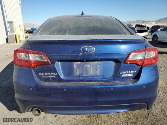 2017 Subaru Legacy Sport with VIN 4S3BNAS64H3009022, listed as a Copart auction lot 89294475 with 121655 miles and Salvage Title. Bid and sale history available at carsss.com. Image 6.