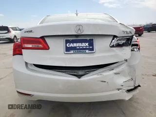 2019 Acura TLX with VIN 19UUB1F32KA004987, listed as a Copart auction lot 48425005 with 42,314 mi miles and Salvage Title. Bid and sale history available at carsss.com. Image 6.