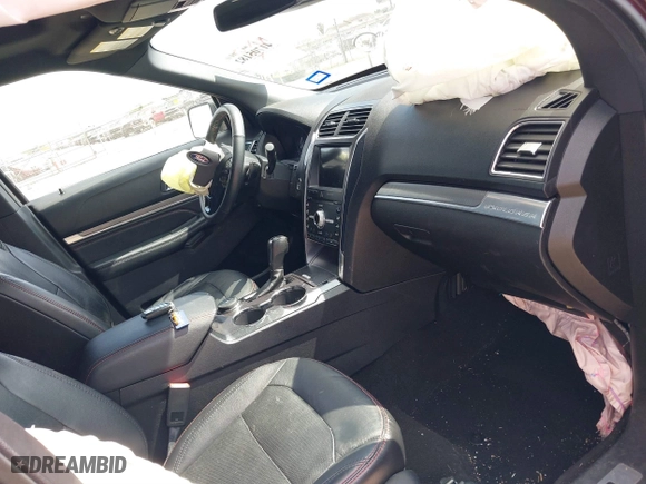 2019 Ford Explorer Sport with VIN 1FM5K8GT8KGB38079, listed as a IAAI auction lot 41705182 with 68,314 mi miles. Bid and sale history available at carsss.com. Image 5.