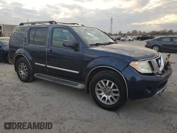 2011 Nissan Pathfinder LE with VIN 5N1AR1NB5BC611729, listed as a Copart auction lot 79731184 with 167,232 mi miles and Salvage title. Bid and sale history available at DreamBid. Image 4.