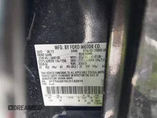 2012 Ford F-250 XL z VIN 1FT7W2BT6CEC82815, wystawiony jako IAAI lot #42440096 z przebiegiem Nie podano mil oraz . Historia ofert i sprzedaży dostępna na DreamBid. Obrazek 9.