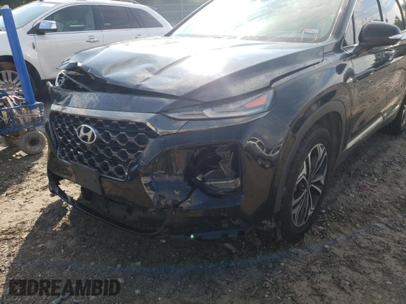 2019 Hyundai Santa Fe Limited with VIN 5NMS53AA9KH118084, listed as a Copart auction lot 55463582 with 65,418 mi miles. Bid and sale history available at carsss.com. Image 9.