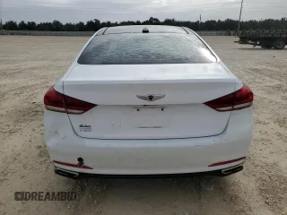 2016 Hyundai Genesis 3.8L with VIN KMHGN4JE9GU139205, listed as a Copart auction lot 73884994 with 0 mi miles and Non Repairable. Bid and sale history available at carsss.com. Image 6.