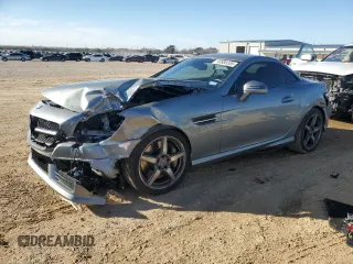 2013 Mercedes-Benz SLK с VIN WDDPK7FA9DF053287, выставлен на аукционе Copart как лот 43588335 с пробегом 34 247 миль миль и Списание • Salvage title. История ставок и продаж доступна на DreamBid. Изображение 1.