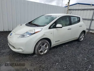 2012 Nissan LEAF SL z VIN JN1AZ0CP2CT022963, wystawiony jako Copart lot #60257635 z przebiegiem 63 604 mil mil oraz Czysty tytuł • Clean title. Historia ofert i sprzedaży dostępna na DreamBid. Obrazek 1.
