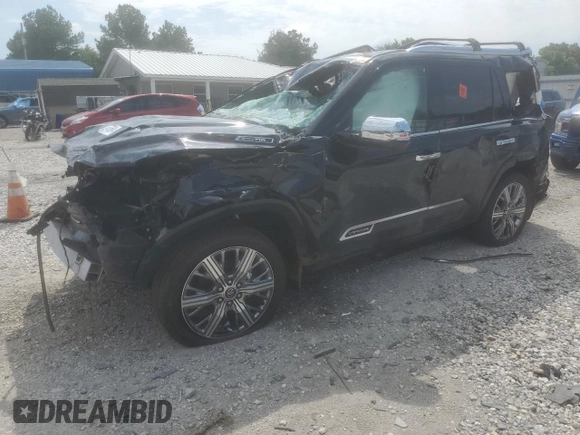 2024 Toyota Sequoia SR5 with VIN 7SVAAABAXRX034096, listed as a Copart auction lot 67453684 with 0 mi miles and Salvage Title. Bid and sale history available at carsss.com. Image 1.