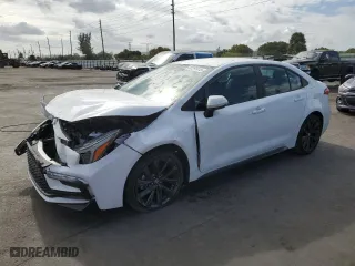 2023 Toyota Corolla SE with VIN 5YFS4MCE7PP160260, listed as a Copart auction lot 88291415 with NaN miles and Salvage Title. Bid and sale history available at carsss.com. Image 1.