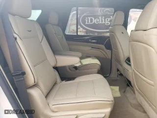 2021 Cadillac Escalade Premium Luxury with VIN 1GYS4BKL1MR472915, listed as a Copart auction lot 56033654 with 23,442 mi miles and Salvage Title. Bid and sale history available at carsss.com. Image 11.