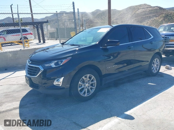 2020 Chevrolet Equinox LT with VIN 3GNAXKEV9LL188824, listed as a IAAI auction lot 41788255 with 42,727 mi miles. Bid and sale history available at carsss.com. Image 19.
