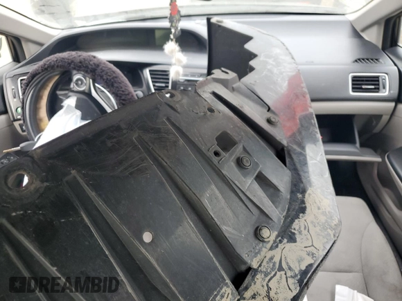 2013 Honda Civic LX with VIN 19XFB2F54DE233976, listed as a Copart auction lot 50965575 with 155,571 mi miles and Salvage Title. Bid and sale history available at DreamBid. Image 8.