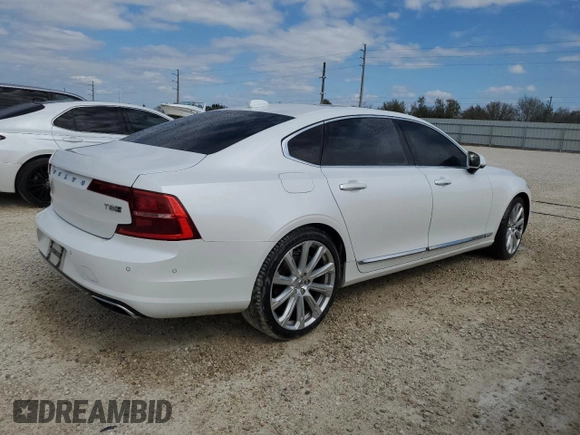 2018 Volvo S90 Inscription with VIN LVYBC0AL7JP031577, listed as a Copart auction lot 38838534 with 128,882 mi miles and Non Repairable. Bid and sale history available at carsss.com. Image 3.