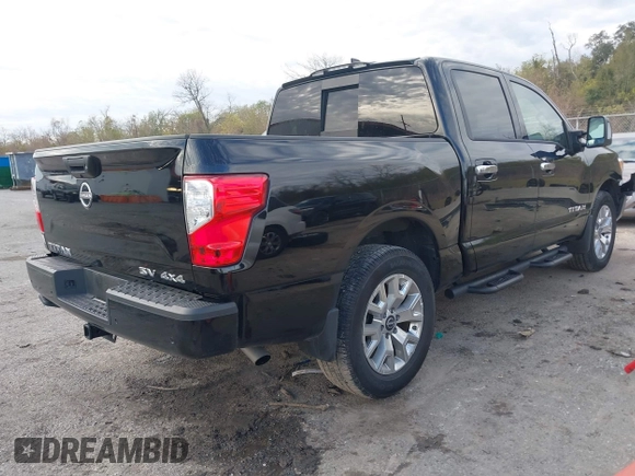 2024 Nissan Titan Pro-4X with VIN 1N6AA1ED4RN111232, listed as a IAAI auction lot 41277138 with 11,513 mi miles and . Bid and sale history available at DreamBid. Image 4.