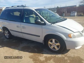 2007 Dodge Caravan SXT with VIN 1D4GP45RX7B106403, listed as a IAAI auction lot 41688179 with 1 mi miles. Bid and sale history available at carsss.com. Image 1.