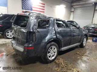 2010 Mercury Mariner Premier with VIN 4M2CN8H70AKJ18368, listed as a Copart auction lot 85695854 with 183,194 mi miles and Non Repairable. Bid and sale history available at carsss.com. Image 3.