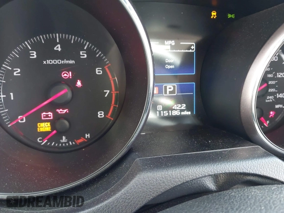 2016 Subaru Outback 2.5i with VIN 4S4BSBAC3G3361198, listed as a IAAI auction lot 42410822 with 115,186 mi miles and . Bid and sale history available at DreamBid. Image 7.
