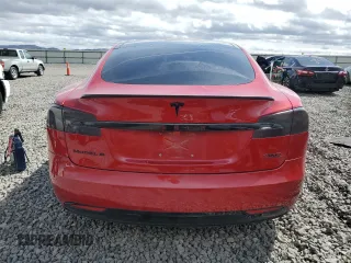 2016 Tesla Model S 90D with VIN 5YJSA1E43GF141843, listed as a Copart auction lot 51788965 with 59,744 mi miles and Salvage Title. Bid and sale history available at DreamBid. Image 6.