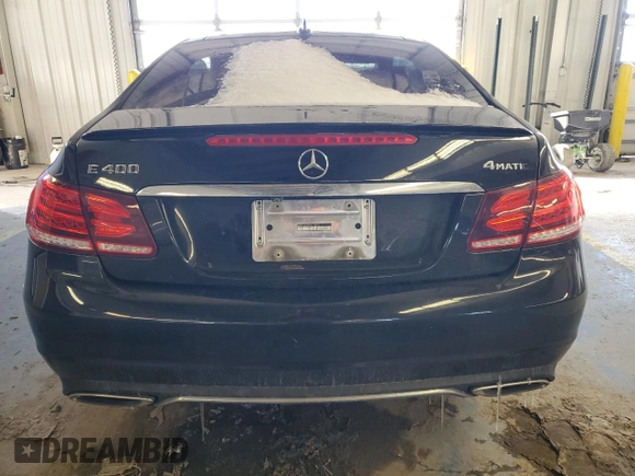 2016 Mercedes-Benz E-Class E 400 with VIN WDDKJ6HB9GF315942, listed as a Copart auction lot 45580985 with 124,826 mi miles and Salvage Title. Bid and sale history available at carsss.com. Image 6.