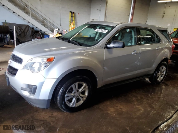 2013 Chevrolet Equinox LS with VIN 1GNALBEK6DZ129645, listed as a Copart auction lot 42829625 with 147,024 mi miles and Salvage Title. Bid and sale history available at carsss.com. Image 1.