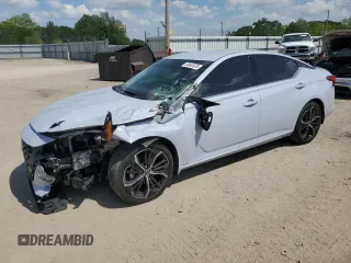 2024 Nissan Altima SR with VIN 1N4BL4CV1RN408771, listed as a Copart auction lot 55645525 with 27,969 mi miles and Salvage title. Bid and sale history available at DreamBid. Image 1.