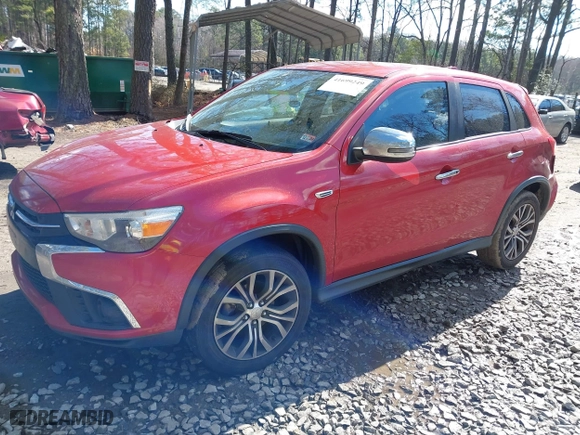 2018 Mitsubishi Outlander Sport ES 2.0 with VIN JA4AP3AU3JZ001136, listed as a IAAI auction lot 41699249 with 136,154 mi miles. Bid and sale history available at carsss.com. Image 17.