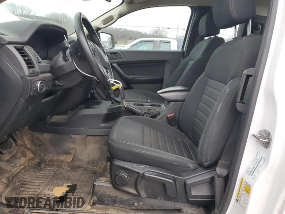 2021 Ford Ranger XL z VIN 1FTER1EH4MLD20801, wystawiony jako Copart lot #86703174 z przebiegiem 76 259 mil mil oraz Szkoda całkowita • Salvage title. Historia ofert i sprzedaży dostępna na DreamBid. Obrazek 7.