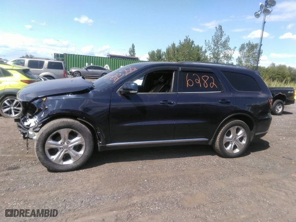 2014 Dodge Durango Limited with VIN 1C4RDJDG3EC585865, listed as a IAAI auction lot 40136282 with 68,046 mi miles. Bid and sale history available at carsss.com. Image 14.