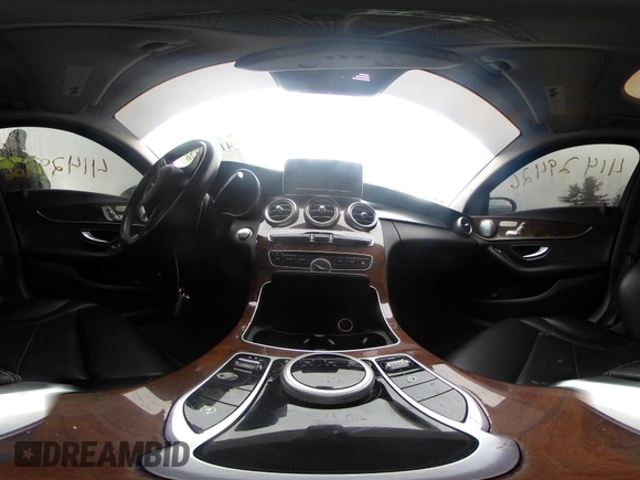 2017 Mercedes-Benz C 300 with VIN 55SWF4KB4HU206545, listed as a IAAI auction lot 41429426 with 92,107 mi miles and . Bid and sale history available at carsss.com. Image 19.