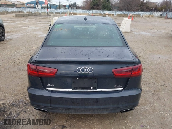 2017 Audi A6 Premium Plus with VIN WAUG8AFCXHN062144, listed as a IAAI auction lot 41722940 with 93,752 mi miles. Bid and sale history available at carsss.com. Image 17.