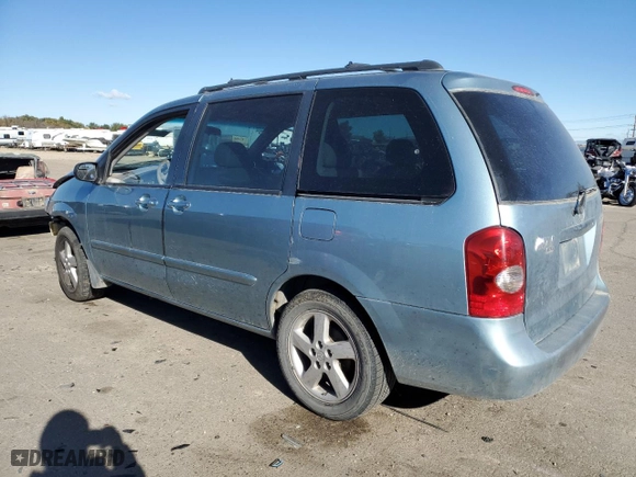 2003 Mazda MPV LX with VIN JM3LW28J130360846, listed as a Copart auction lot 78078984 with 0 mi miles and Salvage Title. Bid and sale history available at carsss.com. Image 2.