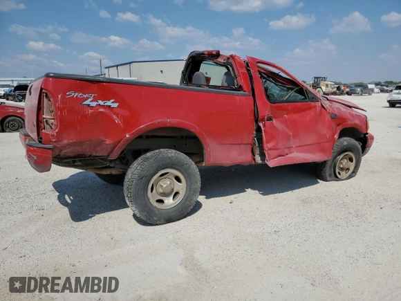 2003 Ford F-150 XL z VIN 1FTRF18223NA52111, wystawiony jako Copart lot #74816344 z przebiegiem 175 021 mil mil oraz Szkoda całkowita • Salvage title. Historia ofert i sprzedaży dostępna na DreamBid. Obrazek 3.