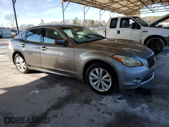 2011 Infiniti M37 with VIN JN1BY1ARXBM375459, listed as a Copart auction lot 54162315 with 212,963 mi miles and Clean Title. Bid and sale history available at carsss.com. Image 4.