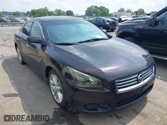 2014 Nissan Maxima SV z VIN 1N4AA5AP6EC454159, wystawiony jako IAAI lot #42429951 z przebiegiem 194 791 mil mil oraz . Historia ofert i sprzedaży dostępna na DreamBid. Obrazek 1.