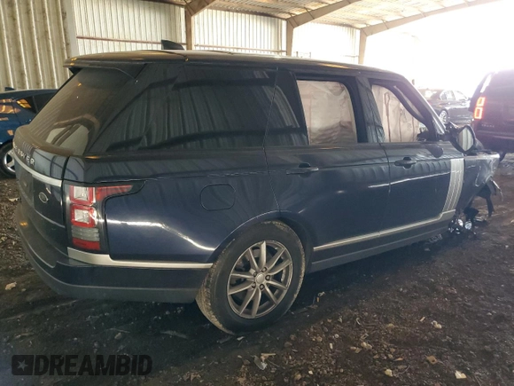 2017 Land Rover Range Rover z VIN SALGR2FKXHA327013, wystawiony jako Copart lot #71537554 z przebiegiem Nie podano mil oraz Szkoda całkowita • Salvage title. Historia ofert i sprzedaży dostępna na DreamBid. Obrazek 3.